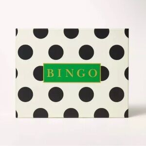 Kate Spade Black Polka Dot Bingo Game NIB/NWT